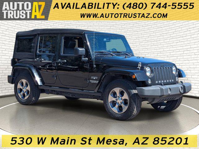 used 2016 Jeep Wrangler Unlimited car, priced at $15,695