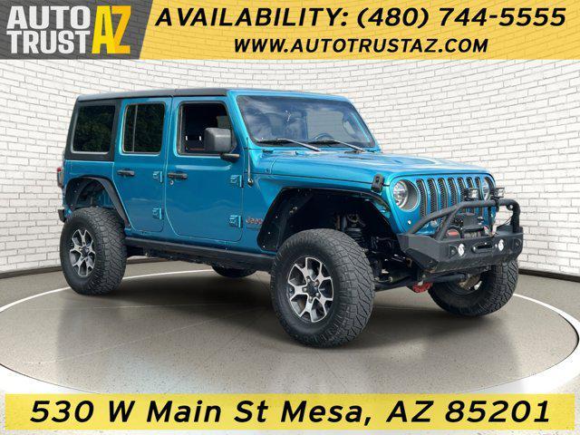 used 2019 Jeep Wrangler Unlimited car, priced at $21,500