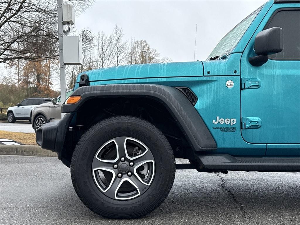 used 2020 Jeep Wrangler Unlimited car, priced at $22,500