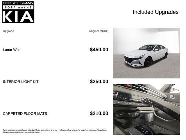 used 2023 Hyundai ELANTRA HEV car, priced at $19,511