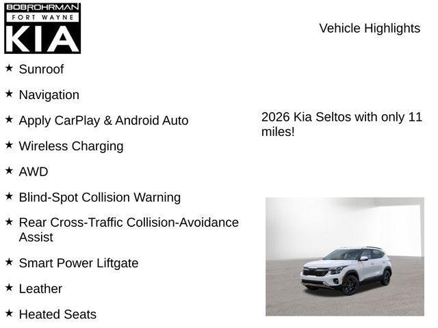 new 2026 Kia Seltos car, priced at $29,931