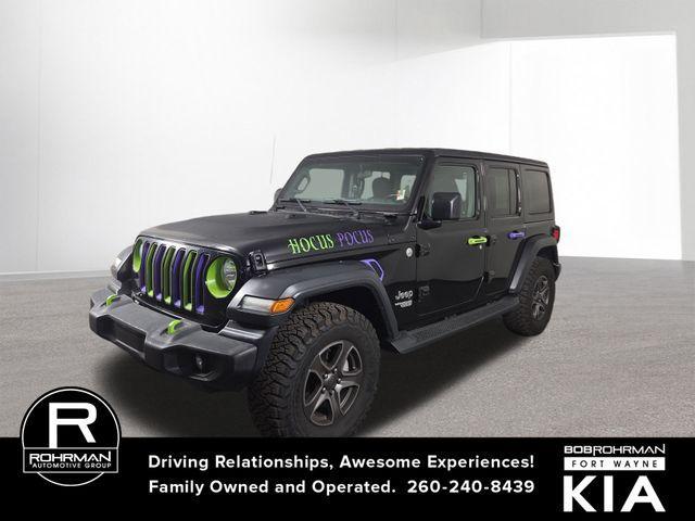 used 2018 Jeep Wrangler Unlimited car, priced at $17,990