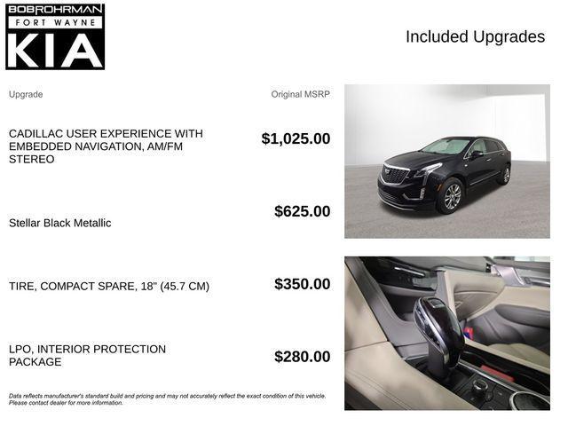 used 2020 Cadillac XT5 car, priced at $22,615