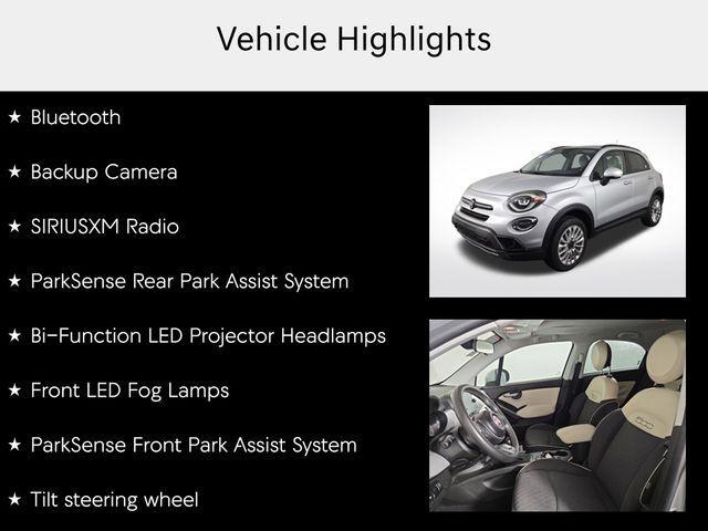 used 2019 FIAT 500X car, priced at $14,700