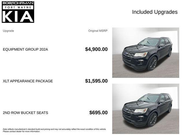 used 2018 Ford Explorer car, priced at $15,783