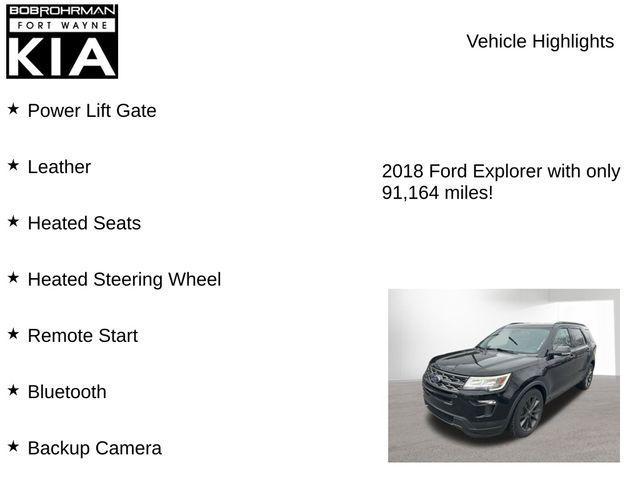 used 2018 Ford Explorer car, priced at $15,783