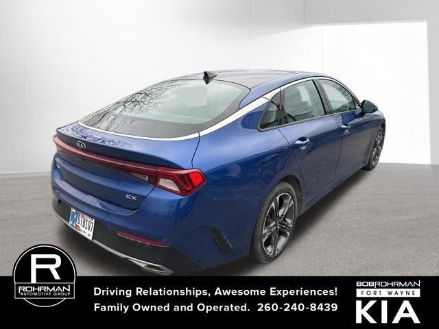 used 2021 Kia K5 car, priced at $21,235