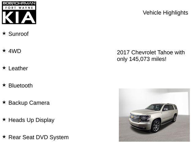used 2017 Chevrolet Tahoe car, priced at $21,535