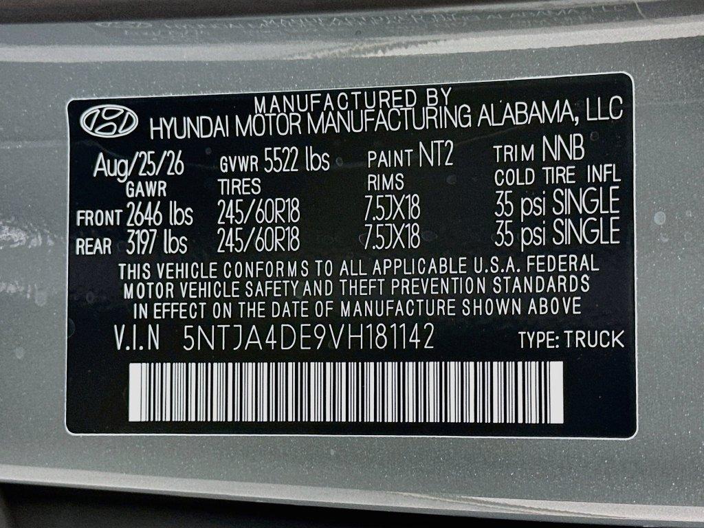new 2027 Hyundai SANTA CRUZ car, priced at $32,415