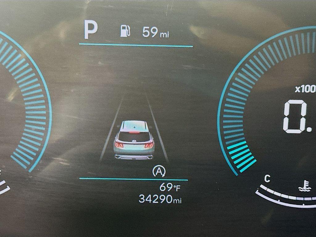 used 2025 Hyundai Tucson car, priced at $23,158