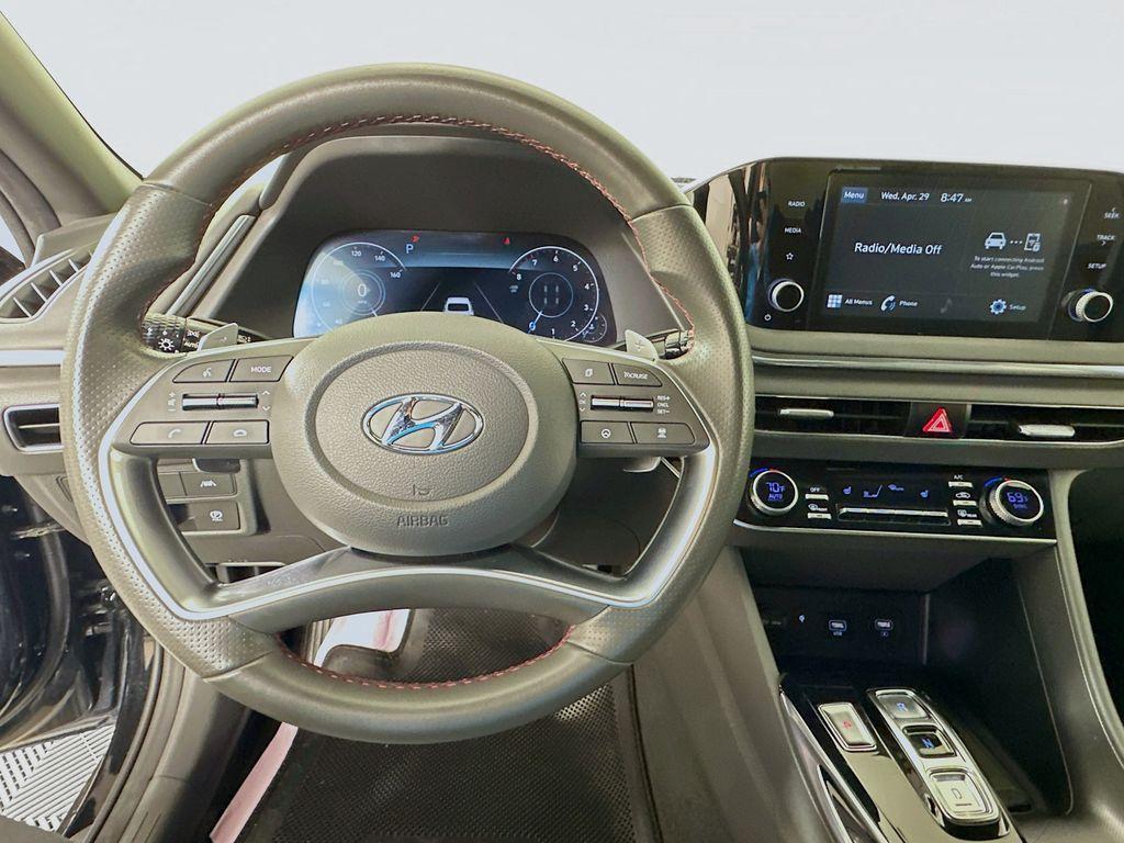 used 2021 Hyundai Sonata car, priced at $18,100