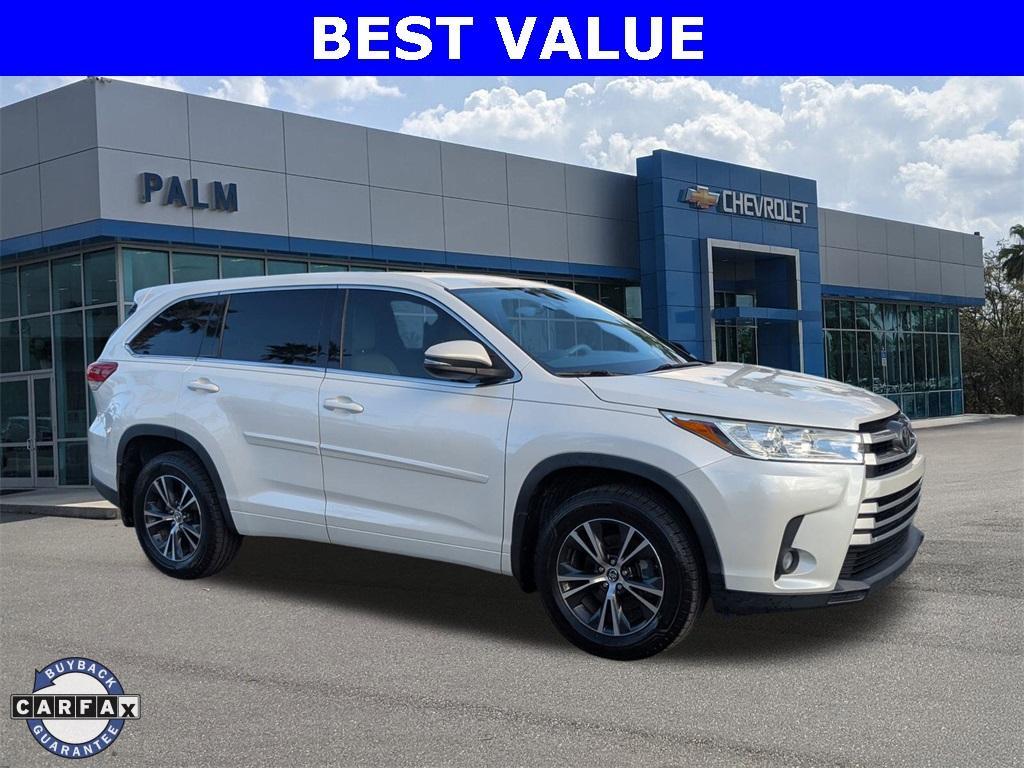 used 2018 Toyota Highlander car, priced at $19,900