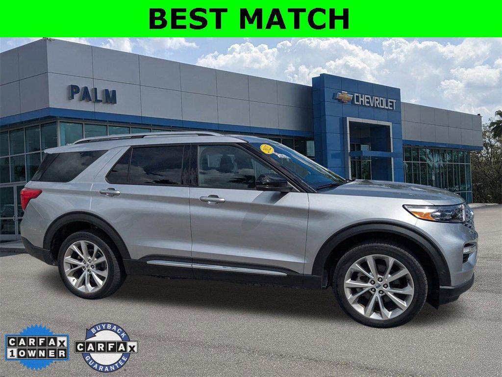 used 2022 Ford Explorer car, priced at $34,289