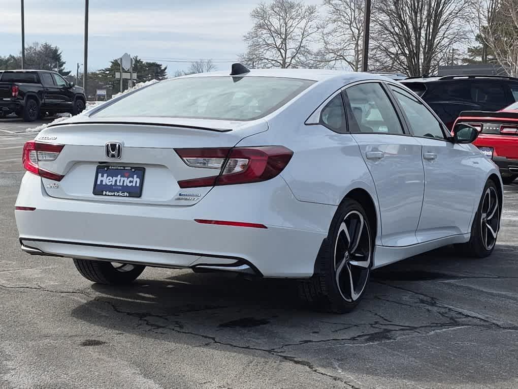 used 2022 Honda Accord Hybrid car, priced at $21,499