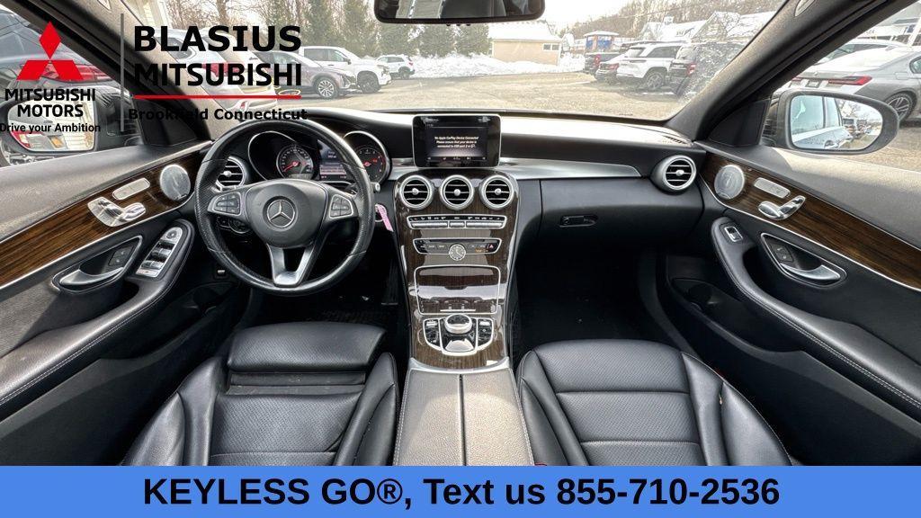 used 2018 Mercedes-Benz C-Class car, priced at $14,600