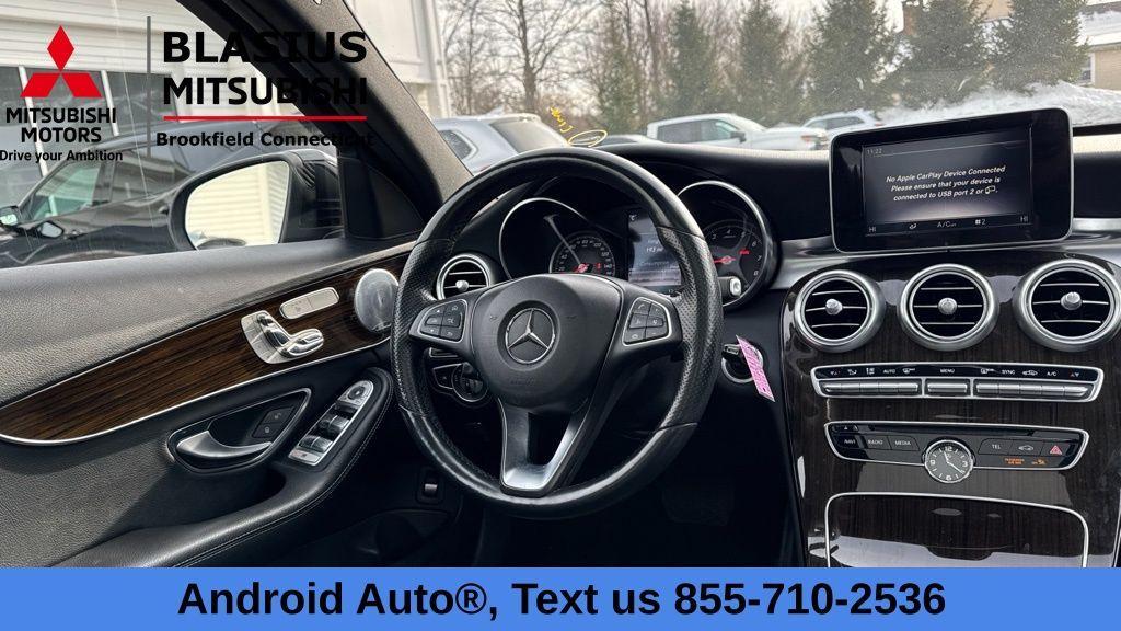 used 2018 Mercedes-Benz C-Class car, priced at $14,600