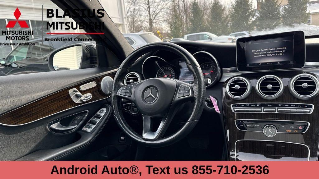 used 2018 Mercedes-Benz C-Class car, priced at $14,600