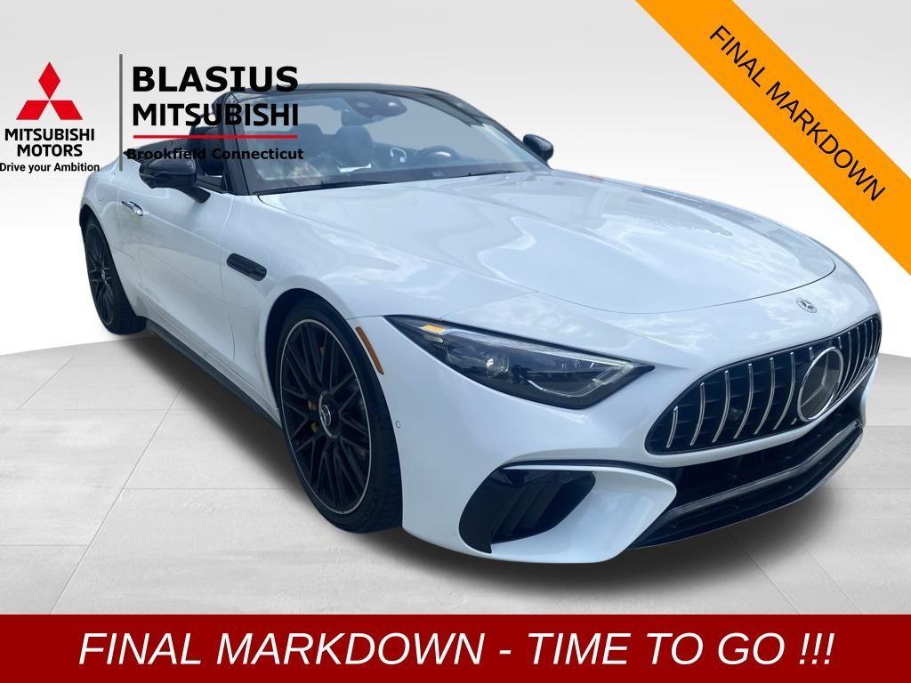 used 2022 Mercedes-Benz AMG SL 55 car, priced at $89,900