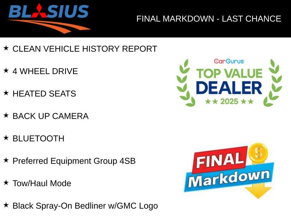 used 2022 GMC Canyon car, priced at $29,989