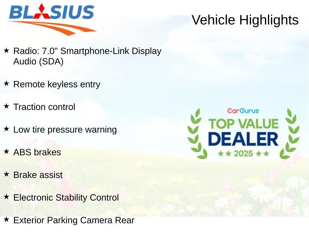 used 2023 Mitsubishi Mirage car, priced at $12,378