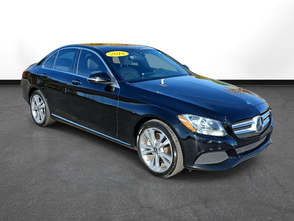 used 2018 Mercedes-Benz C-Class car, priced at $18,970