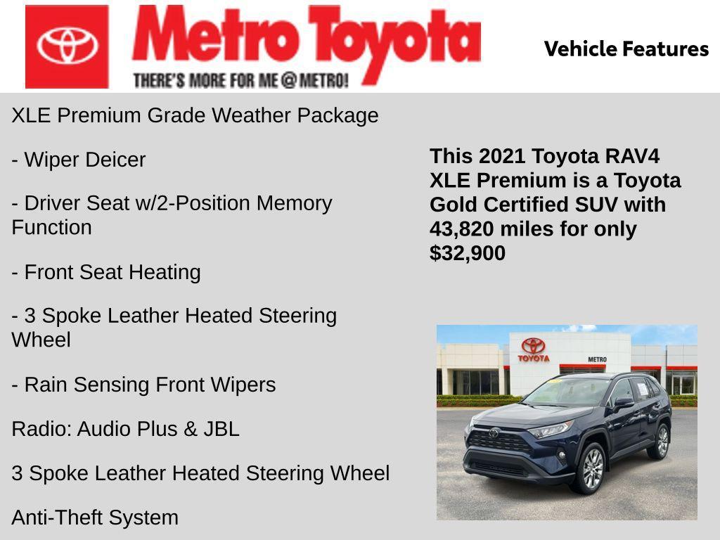 used 2021 Toyota RAV4 car, priced at $32,900