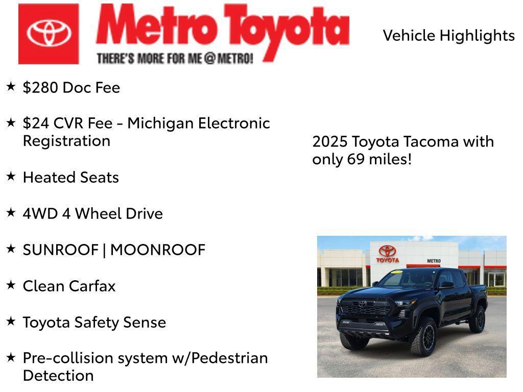 used 2025 Toyota Tacoma Hybrid car, priced at $54,204
