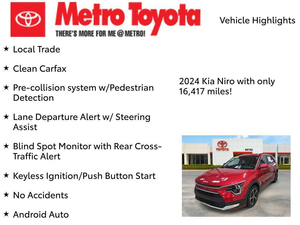 used 2024 Kia Niro car, priced at $23,970