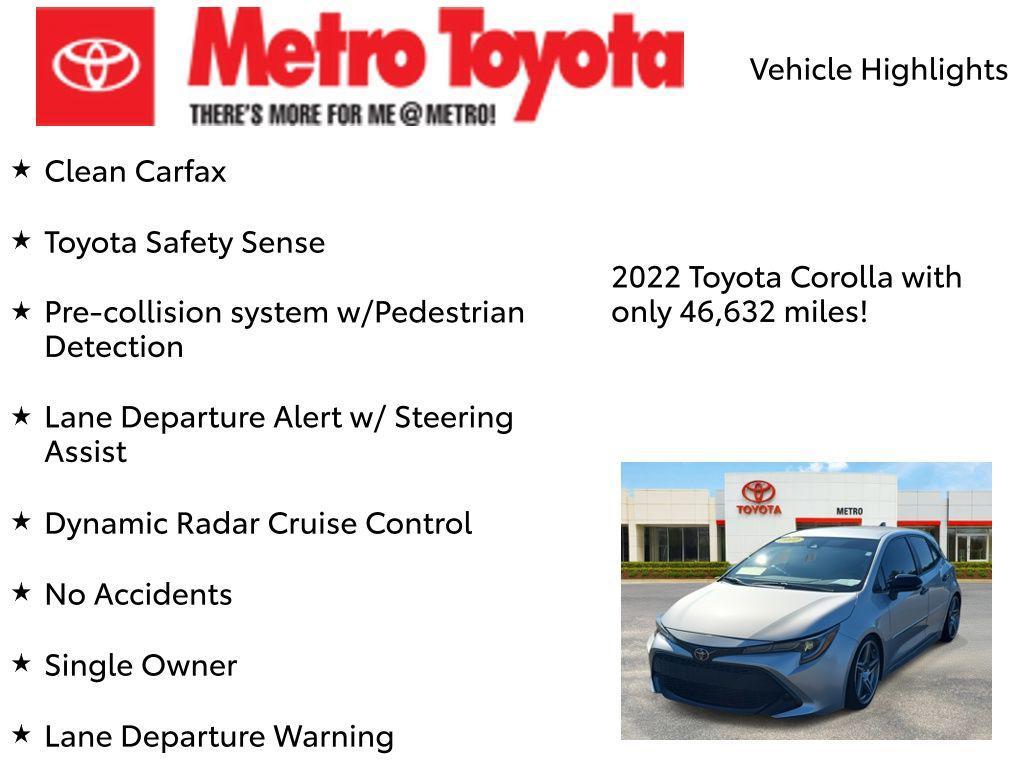 used 2022 Toyota Corolla car, priced at $17,970