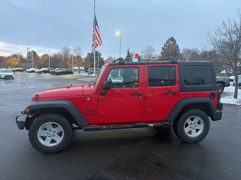 used 2017 Jeep Wrangler Unlimited car, priced at $20,450