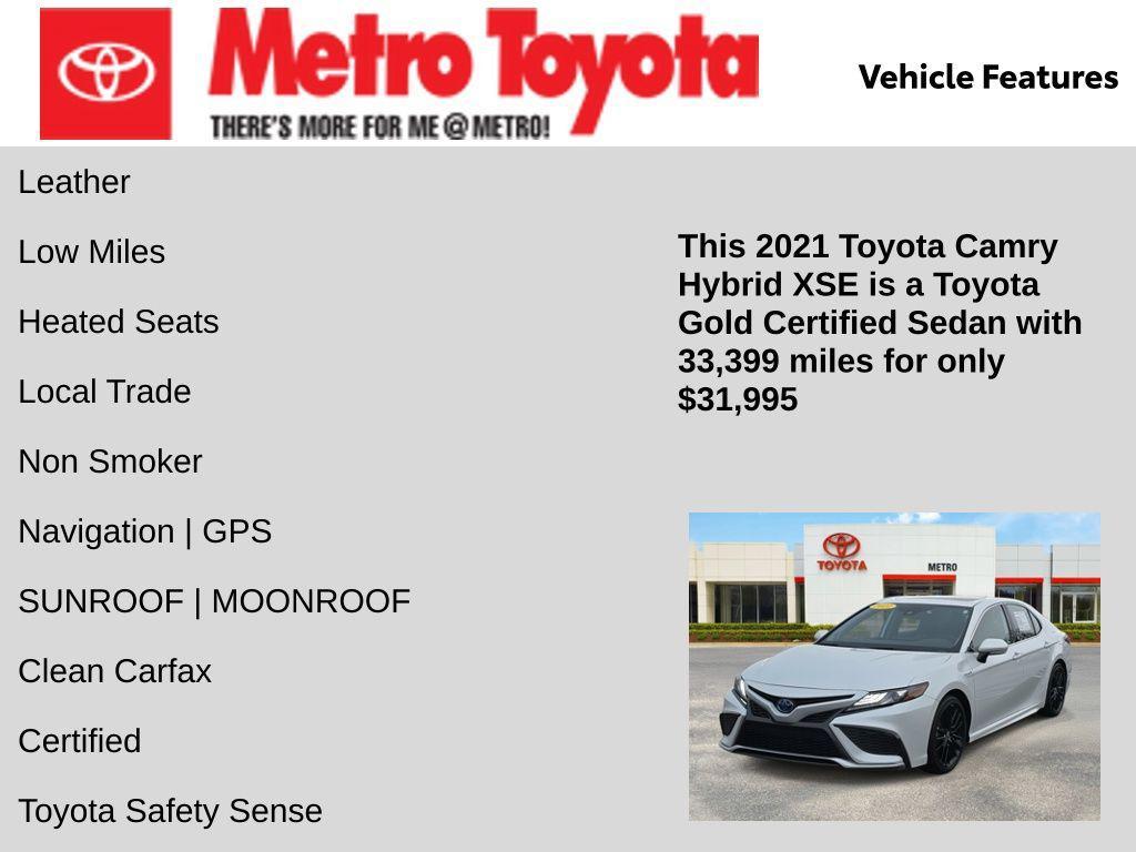 used 2021 Toyota Camry car, priced at $30,950