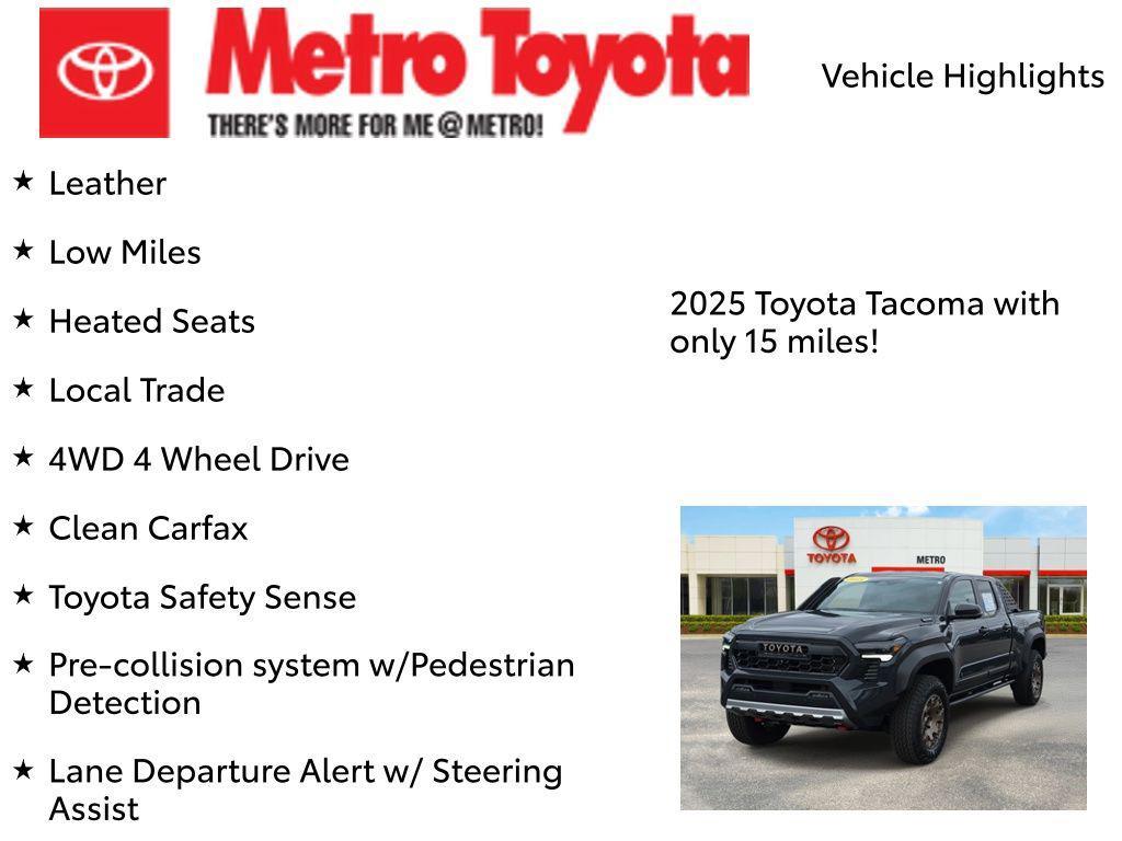 used 2025 Toyota Tacoma Hybrid car, priced at $61,804