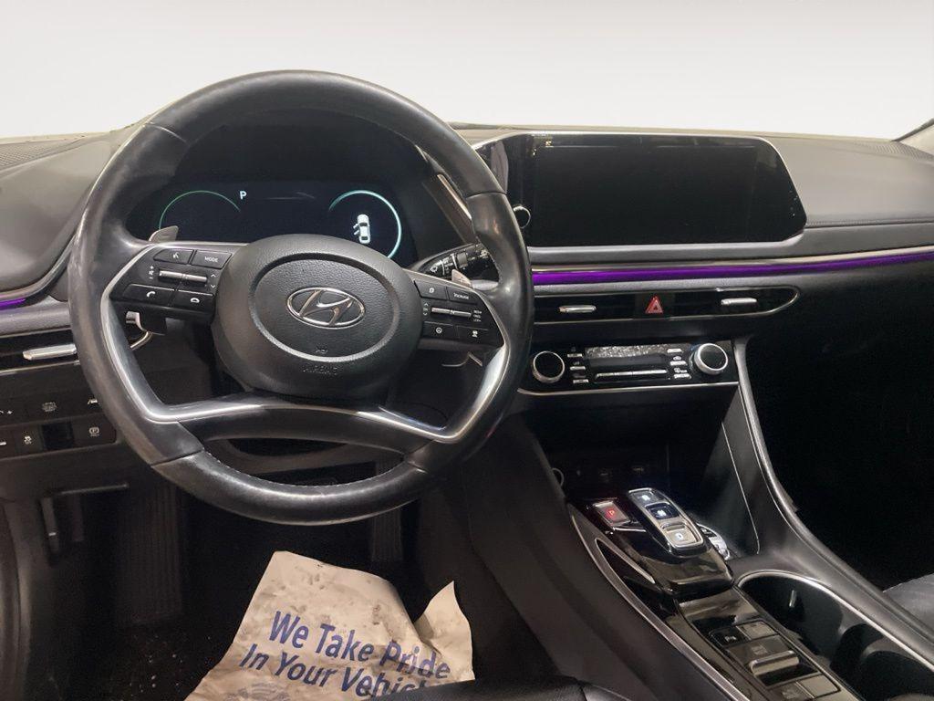 used 2021 Hyundai Sonata car, priced at $16,253