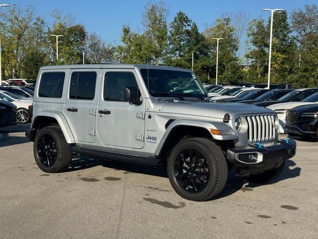 used 2022 Jeep Wrangler Unlimited 4xe car, priced at $26,444