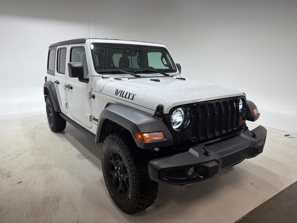 used 2022 Jeep Wrangler Unlimited car, priced at $28,494