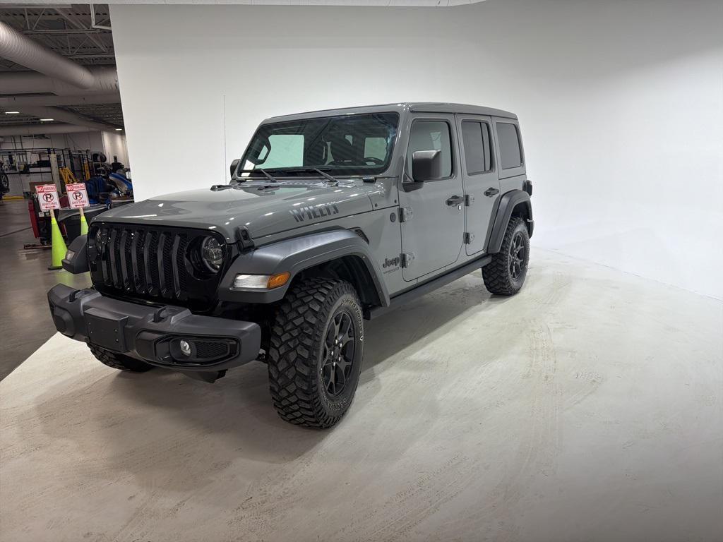 used 2022 Jeep Wrangler Unlimited car, priced at $27,494