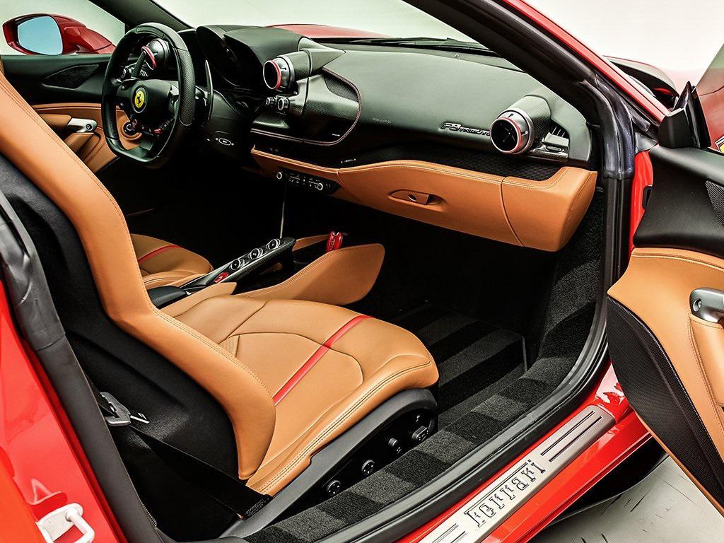 used 2021 Ferrari F8 Tributo car, priced at $340,000