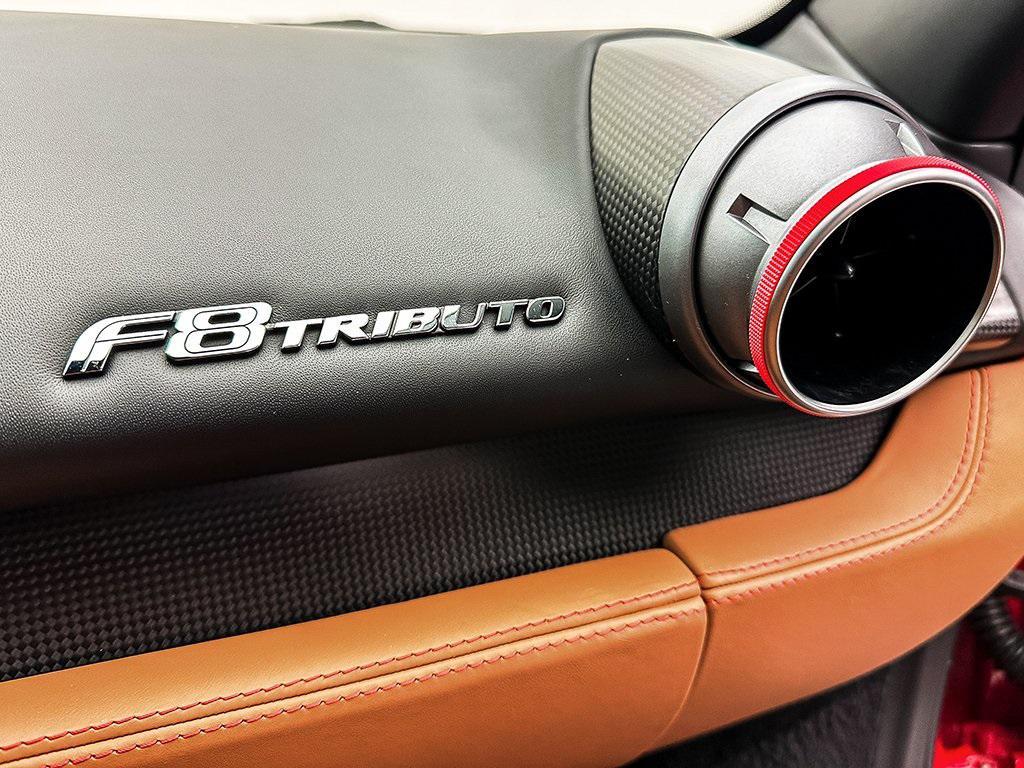 used 2021 Ferrari F8 Tributo car, priced at $340,000