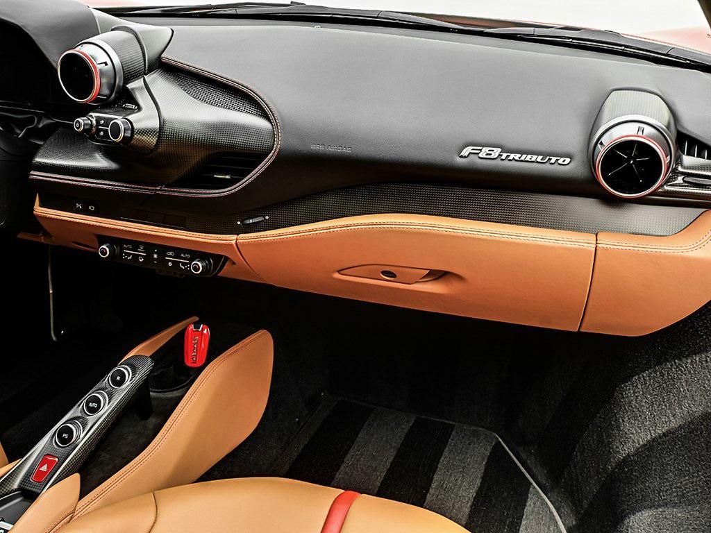 used 2021 Ferrari F8 Tributo car, priced at $340,000