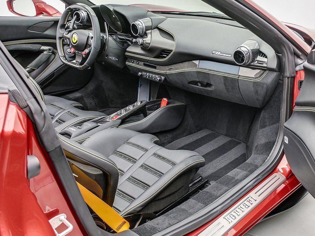 used 2022 Ferrari F8 Spider car, priced at $465,000