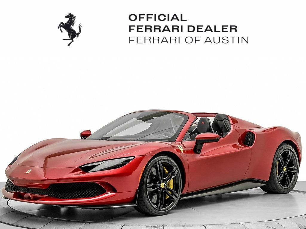 used 2024 Ferrari 296 GTS car, priced at $435,000