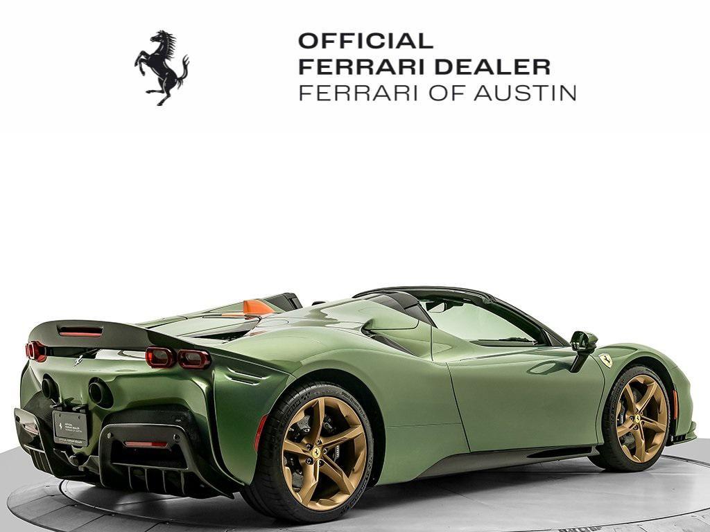 used 2023 Ferrari SF90 Spider car, priced at $640,000