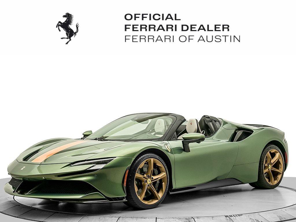 used 2023 Ferrari SF90 Spider car, priced at $640,000
