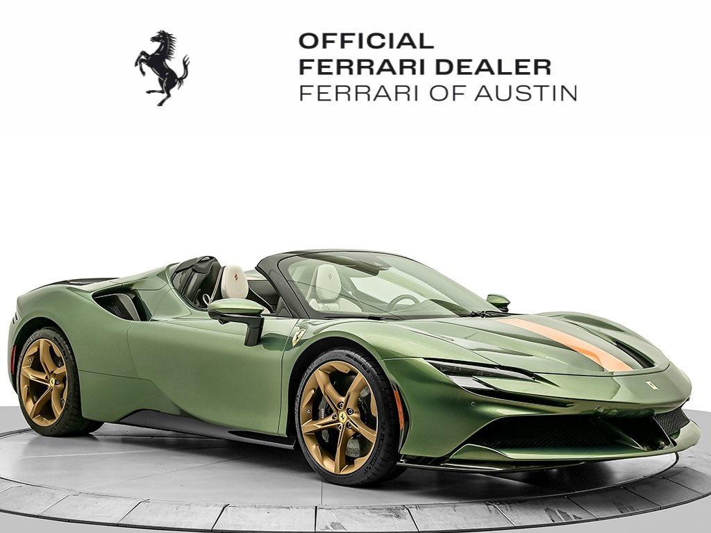 used 2023 Ferrari SF90 Spider car, priced at $640,000