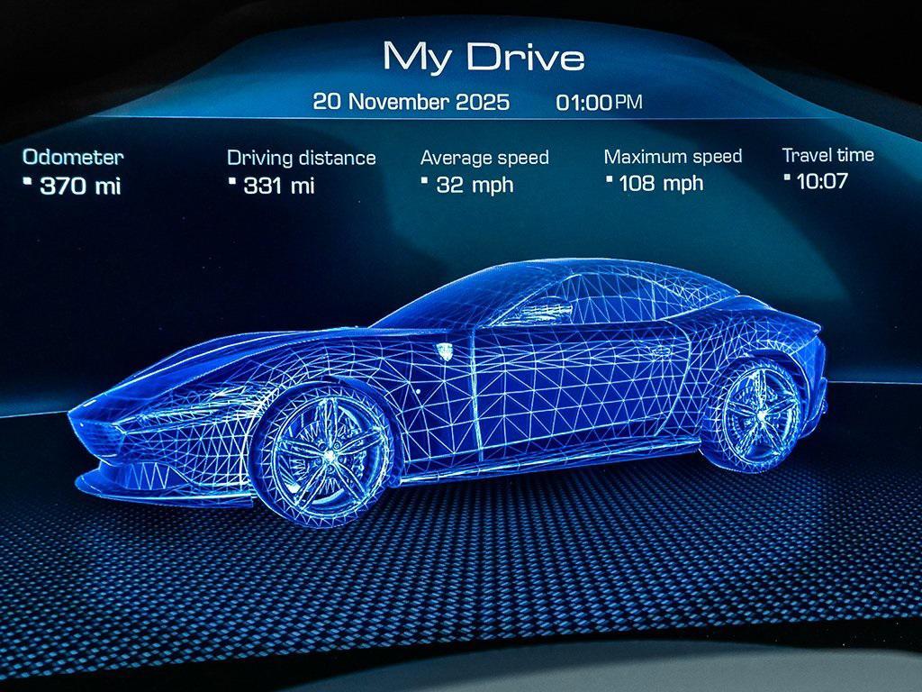 used 2025 Ferrari Roma Spider car, priced at $330,000