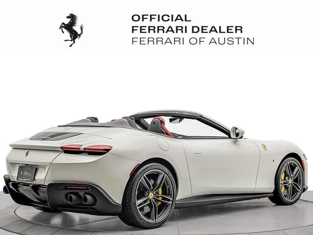 used 2025 Ferrari Roma Spider car, priced at $330,000