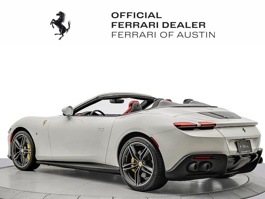 used 2025 Ferrari Roma Spider car, priced at $330,000