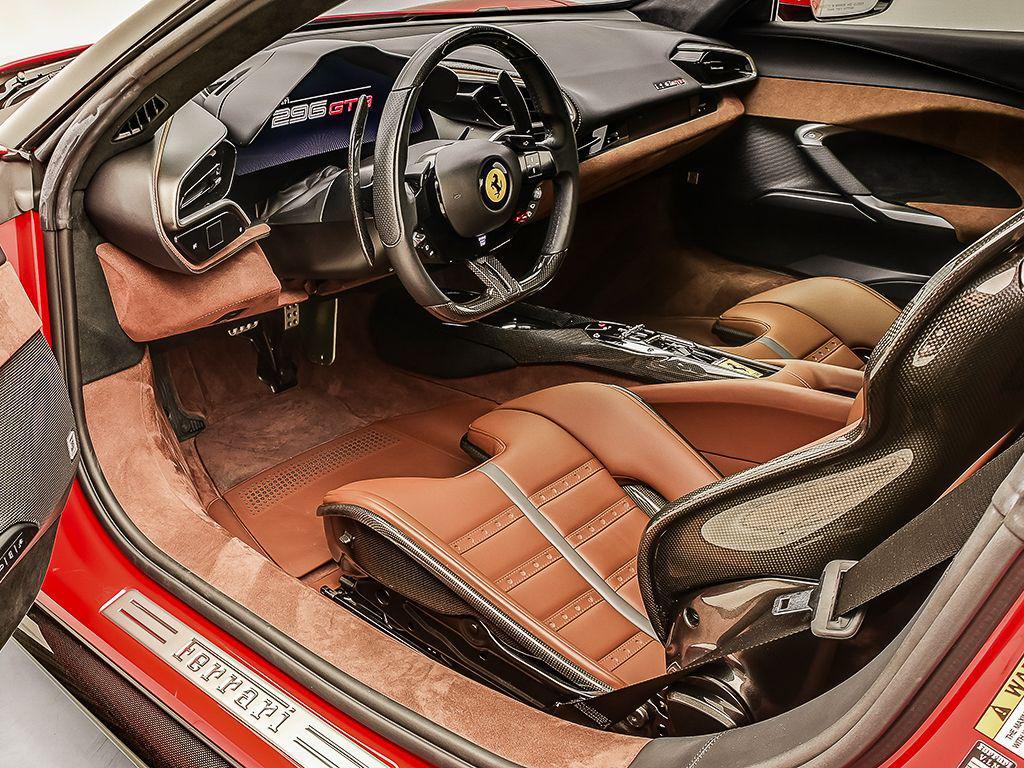 used 2024 Ferrari 296 GTB car, priced at $327,000