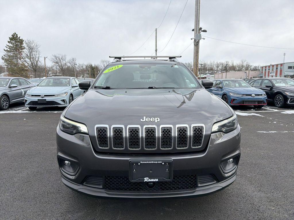 used 2021 Jeep Cherokee car, priced at $16,695