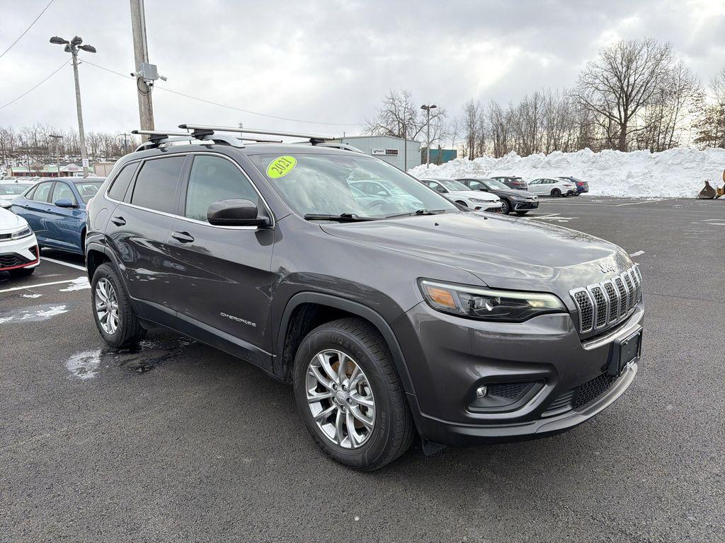 used 2021 Jeep Cherokee car, priced at $16,695